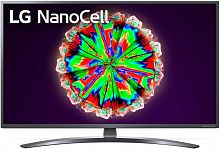 Телевизор LED LG 43" 43NANO796NF NanoCell черный/Ultra HD/50Hz/DVB-T2/DVB-C/DVB-S/DVB-S2/USB/WiFi/Smart TV (RUS)