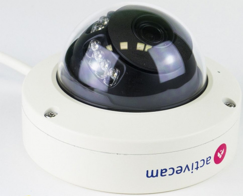 Видеокамера IP Trassir TR-D3111IR1 3.6-3.6мм цветная корп.:белый фото 2