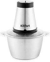 Измельчитель электрический Kitfort КТ-1372 1.8л. черный/серебристый