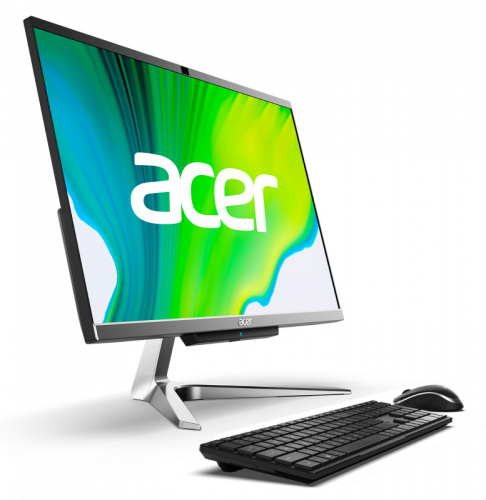 Моноблок Acer Aspire C24-960 23.8" Full HD i5 10210U (1.6)/8Gb/SSD256Gb/UHDG/CR/Endless/GbitEth/WiFi/BT/клавиатура/мышь/Cam/черный/серебристый 1920x1080 фото 8