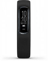 Смарт-браслет Garmin Vivosmart 4 OLED корп.:черный рем.:черный (010-01995-20)