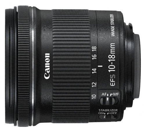 Объектив Canon EF-S IS STM (9519B005) 10-18мм f/4.5-5.6 фото 2