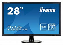Монитор Iiyama 28" ProLite X2888HS-B2 черный VA LED 5ms 16:9 DVI HDMI M/M матовая 300cd 178гр/178гр 1920x1080 D-Sub DisplayPort FHD 5.3кг