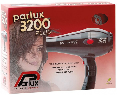 Фен Parlux 3200 PLUS 1900Вт черный фото 3