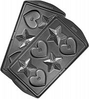 Панель Redmond RAMB-24 Сердечки и звёздочки для мультипекаря черный