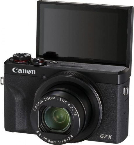 Фотоаппарат Canon PowerShot G7 X MARKIII черный 20.1Mpix Zoom4.2x 3" 4K SDXC/SD/SDHC CMOS IS opt 5minF rotLCD TouLCD VF 4.4fr/s RAW 60fr/s HDMI/WiFi/NB-13L фото 5
