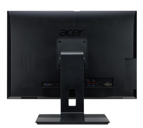 Моноблок Acer Veriton Z4870G 23.8" Full HD i3 10100 (3.6) 4Gb 1Tb 7.2k UHDG 630 DVDRW CR Windows 10 Professional GbitEth WiFi BT 135W клавиатура мышь Cam черный 1920x1080 фото 3