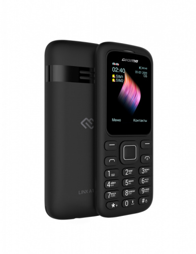 Мобильный телефон Digma A171 Linx 32Mb черный моноблок 2Sim 1.77" 128x160 GSM900/1800 FM microSD max16Gb фото 4