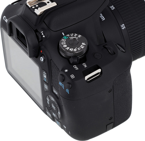 Зеркальный Фотоаппарат Canon EOS 2000D черный 24.1Mpix 18-55mm f/3.5-5.6 III 3" 1080p Full HD SDXC Li-ion (с объективом) фото 5