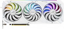 Видеокарта Asus PCI-E 4.0 ROG-STRIX-RTX3090-O24G-WHITE NVIDIA GeForce RTX 3090 24576Mb 384 GDDR6X 1860/19500 HDMIx2 DPx3 HDCP Ret
