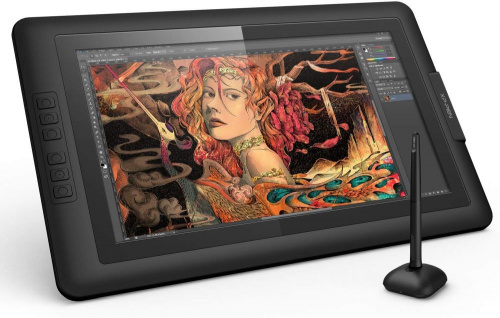 Графический планшет XP-Pen Artist 15.6 LED USB черный фото 5