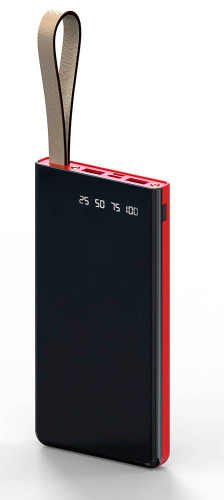 Мобильный аккумулятор Hiper DARK 10000 Black 10000mAh 2.4A QC PD 2xUSB черный фото 5
