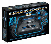 Игровая консоль Magistr Drive 2 черный +контроллер в комплекте: 160 игр