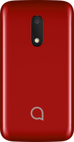 Мобильный телефон Alcatel 3025X красный раскладной 3G 1Sim 2.8" 240x320 2Mpix GSM900/1800 GSM1900 MP3 FM microSD max32Gb фото 10