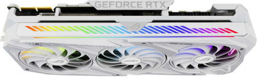 Видеокарта Asus PCI-E 4.0 ROG-STRIX-RTX3090-O24G-WHITE NVIDIA GeForce RTX 3090 24576Mb 384 GDDR6X 1860/19500 HDMIx2 DPx3 HDCP Ret фото 6