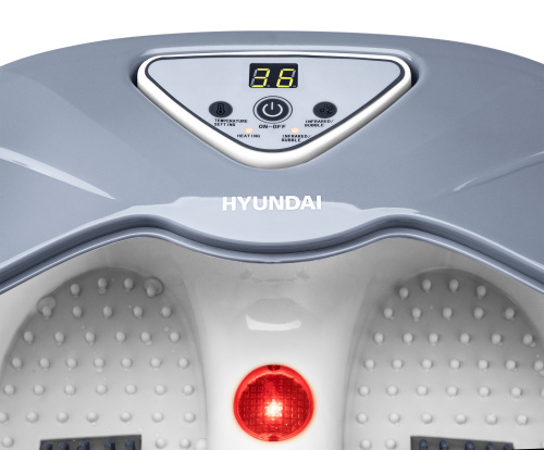 Гидромассажная ванночка для ног Hyundai H-FB4555 420Вт белый/серый фото 11