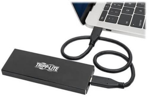 Переходник Tripplite U457-1M2-SATAG2 USB Type-C (m) SATA (B-Key) 0.15м черный фото 6