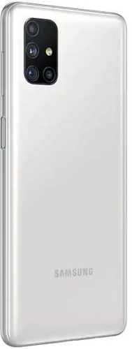 Смартфон Samsung SM-M515F Galaxy M51 128Gb 6Gb белый моноблок 3G 4G 2Sim 6.7" 1080x2400 Android 10 64Mpix 802.11 a/b/g/n/ac NFC GPS GSM900/1800 GSM1900 TouchSc MP3 microSD max512Gb фото 4