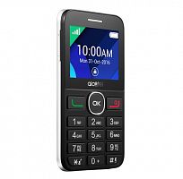 Мобильный телефон Alcatel 2008G Tiger XTM белый моноблок 1Sim 2.4" 240x320 2Mpix GSM900/1800 GSM1900 FM microSD max32Gb