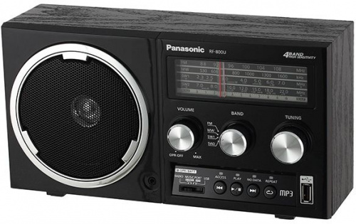 Радиоприемник настольный Panasonic RF-800UEE1-K черный USB фото 3