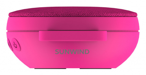 Колонка порт. SunWind SW-PS103 R розовый 3W 1.0 BT/3.5Jack 10м 400mAh фото 3