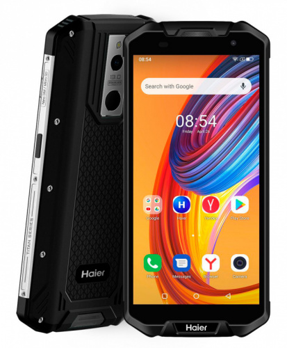 Смартфон Haier Titan T3 16Gb 2Gb черный моноблок 3G 4G 2Sim 5.5" 720x1440 Android 9.0 13Mpix 802.11 a/b/g/n/ac NFC GPS GSM1900 TouchSc Ptotect MP3 FM A-GPS microSD max128Gb фото 5