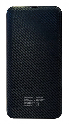 Мобильный аккумулятор Buro RLP-10000-B Li-Pol 10000mAh 2A+2A черный 2xUSB материал пластик фото 3