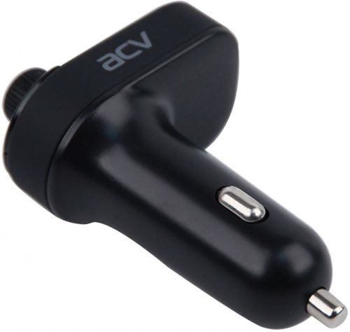 Автомобильный FM-модулятор ACV FMT-118B черный BT USB (37399) фото 2