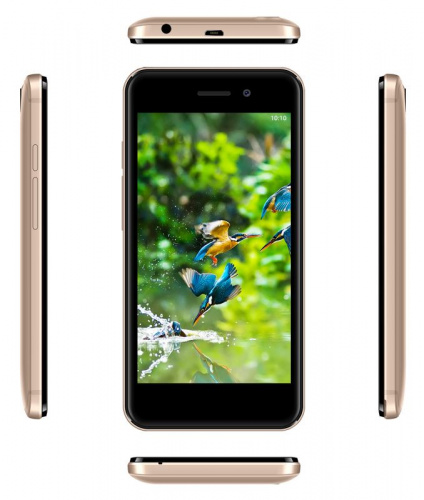 Смартфон Digma Linx A453 3G 8Gb 1Gb золотистый моноблок 3G 2Sim 4.5" 480x854 Android 7.0 5Mpix WiFi GPS GSM900/1800 GSM1900 TouchSc MP3 FM microSD max32Gb фото 4