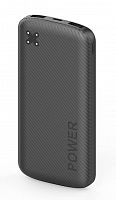 Мобильный аккумулятор Hiper MINI 10000 Black 10000mAh 2.4A 2xUSB черный