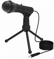 Микрофон проводной Ritmix RDM-120 1.8м черный
