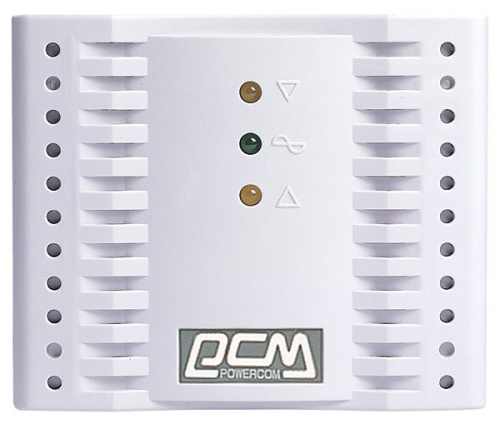 Стабилизатор напряжения Powercom TCA-2000 1000Вт 2000ВА белый фото 2