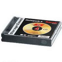 Коробка Hama на 4CD/DVD H-49415 черный