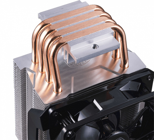 Устройство охлаждения(кулер) Cooler Master Hyper H411R Soc-AM5/AM4/1151/1200/1700 4-pin 18-29dB Al+Cu 100W 358gr Ret фото 2