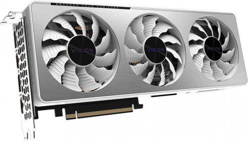 Видеокарта Gigabyte PCI-E 4.0 GV-N3070VISION OC-8GD NVIDIA GeForce RTX 3070 8192Mb 256 GDDR6 1815/14000/HDMIx2/DPx2/HDCP Ret фото 7