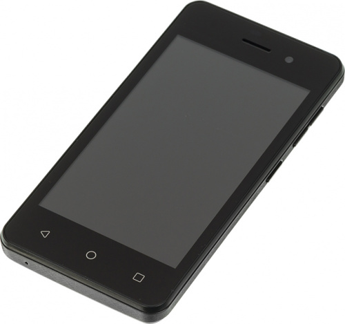 Смартфон Micromax Q306 4Gb 512Mb черный моноблок 3G 2Sim 4" 480x800 Android 8.1 2Mpix 802.11bgn GPS GSM900/1800 GSM1900 MP3 FM A-GPS microSD max32Gb фото 3