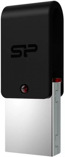 Флеш Диск Silicon Power 16Gb X31 SP016GBUF3X31V1K USB3.0 серебристый