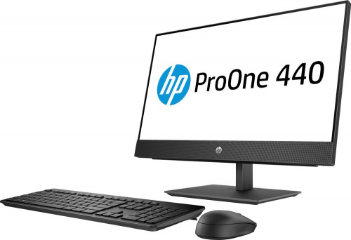Моноблок HP ProOne 440 G5 23.8" Full HD i7 9700T (2)/8Gb/1Tb/UHDG 630/DVDRW/CR/Free DOS/GbitEth/WiFi/BT/150W/клавиатура/мышь/Cam/черный 1920x1080 фото 3
