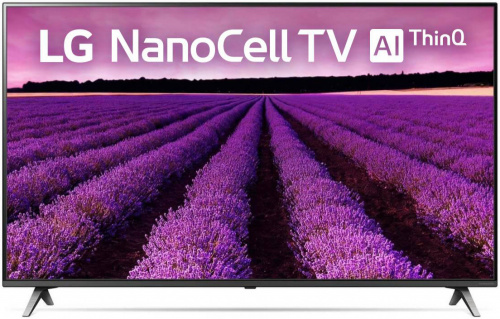 Телевизор LED LG 49" 49SM8000PLA NanoCell черный/Ultra HD/50Hz/DVB-T2/DVB-C/DVB-S/DVB-S2/USB/WiFi/Smart TV (RUS)