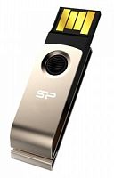 Флеш Диск Silicon Power 16Gb Touch T825 SP016GBUF2825V1C USB2.0 золотистый