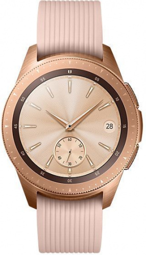 Смарт-часы Samsung Galaxy Watch 42мм 1.2" Super AMOLED розовое золото (SM-R810NZDASER) фото 2