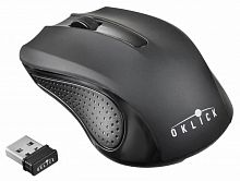 Мышь Oklick 485MW+ черный оптическая (1200dpi) беспроводная USB (2but)