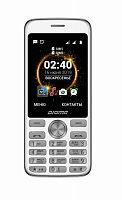 Мобильный телефон Digma C280 Linx 32Mb серебристый моноблок 2Sim 2.8" 240x320 0.3Mpix GSM900/1800 MP3 FM microSD max16Gb