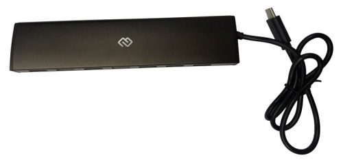 Разветвитель USB-C Digma HUB-7U2.0-UC-B 7порт. черный