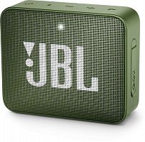 Колонка порт. JBL GO 2 зеленый 3W 1.0 BT/3.5Jack 730mAh (JBLGO2GRN)