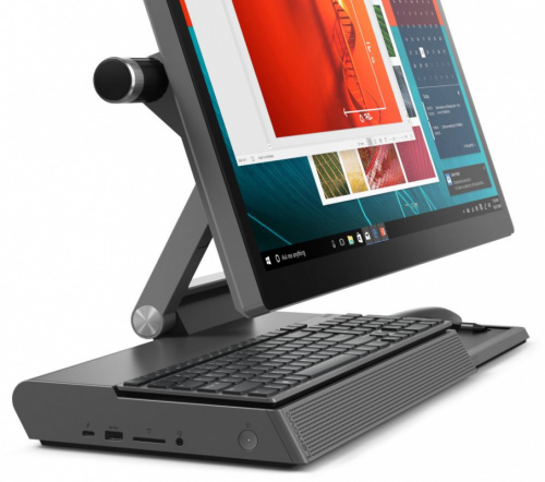 Моноблок Lenovo Yoga A940-27ICB 27" QHD Touch i7 9700 (3)/32Gb/2Tb 5.4k/SSD256Gb/RX 560 4Gb/CR/Windows 10 Home Single Language/GbitEth/WiFi/BT/230W/клавиатура/мышь/Cam/темно-серый 2560x1440 фото 2