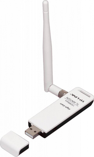Сетевой адаптер Wi-Fi TP-Link TL-WN722N N150 USB 2.0 (ант.внеш.съем) 1ант. фото 10