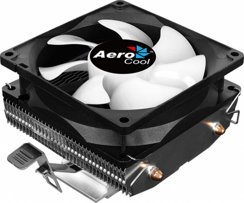 Устройство охлаждения(кулер) Aerocool Air Frost 2 Soc-AM5/AM4/1151/1200/1700 3-pin 26dB Al+Cu 110W 250gr LED Ret фото 3