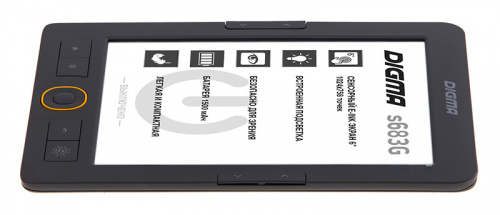 Электронная книга Digma S683G 6" E-ink HD Carta 1024x758 Touch Screen/4Gb/microSDHC/подсветка дисплея серый фото 8