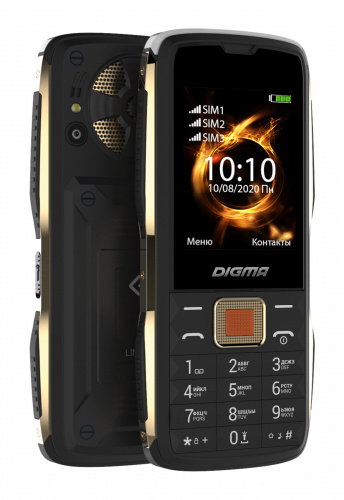 Мобильный телефон Digma R240 Linx 32Mb черный моноблок 3Sim 2.44" 240x320 0.08Mpix GSM900/1800 MP3 FM фото 5